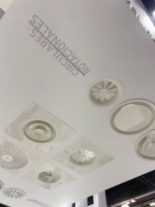 Detalles techo stand Samovent