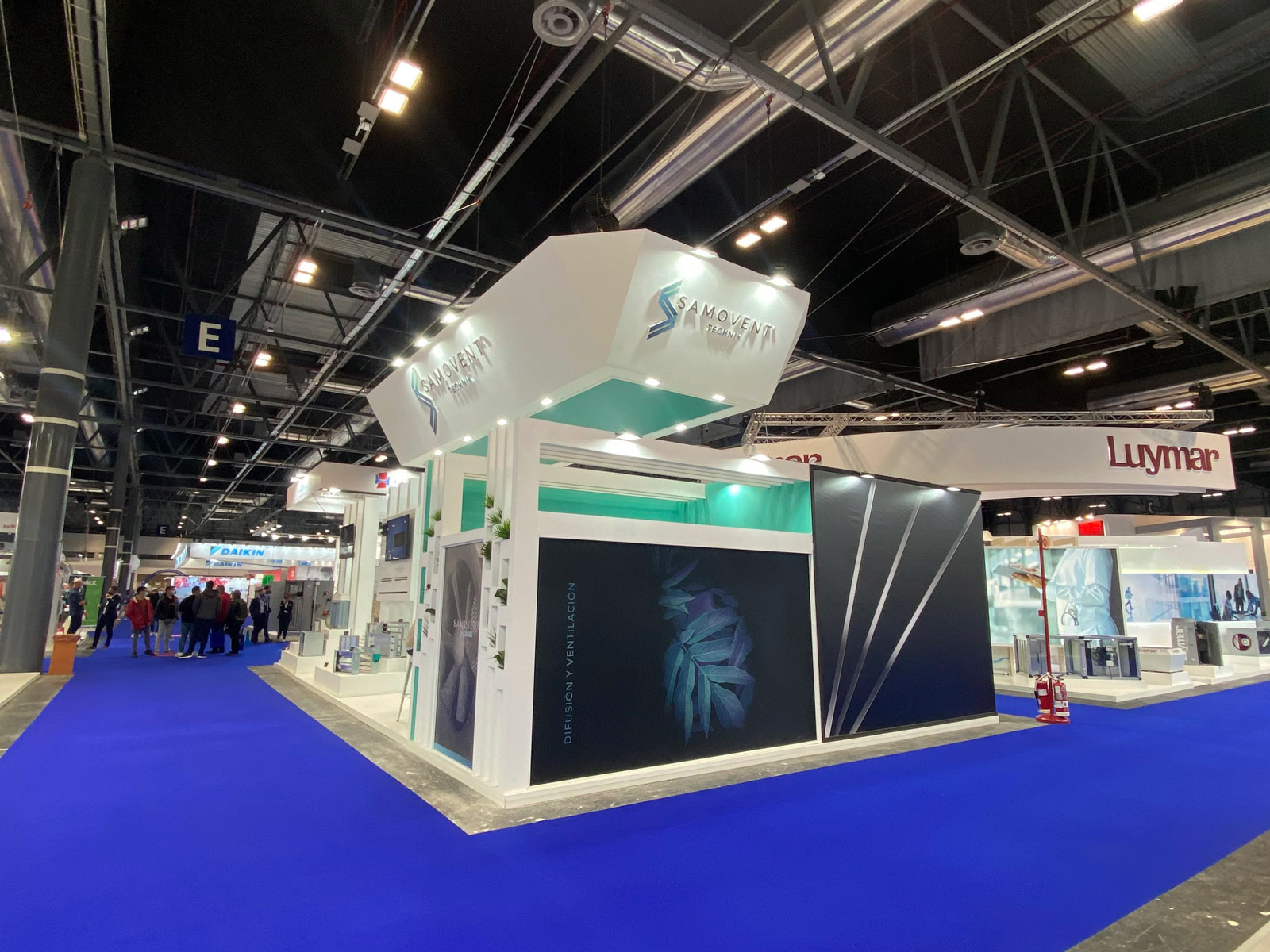 Stand Samovent para feria
