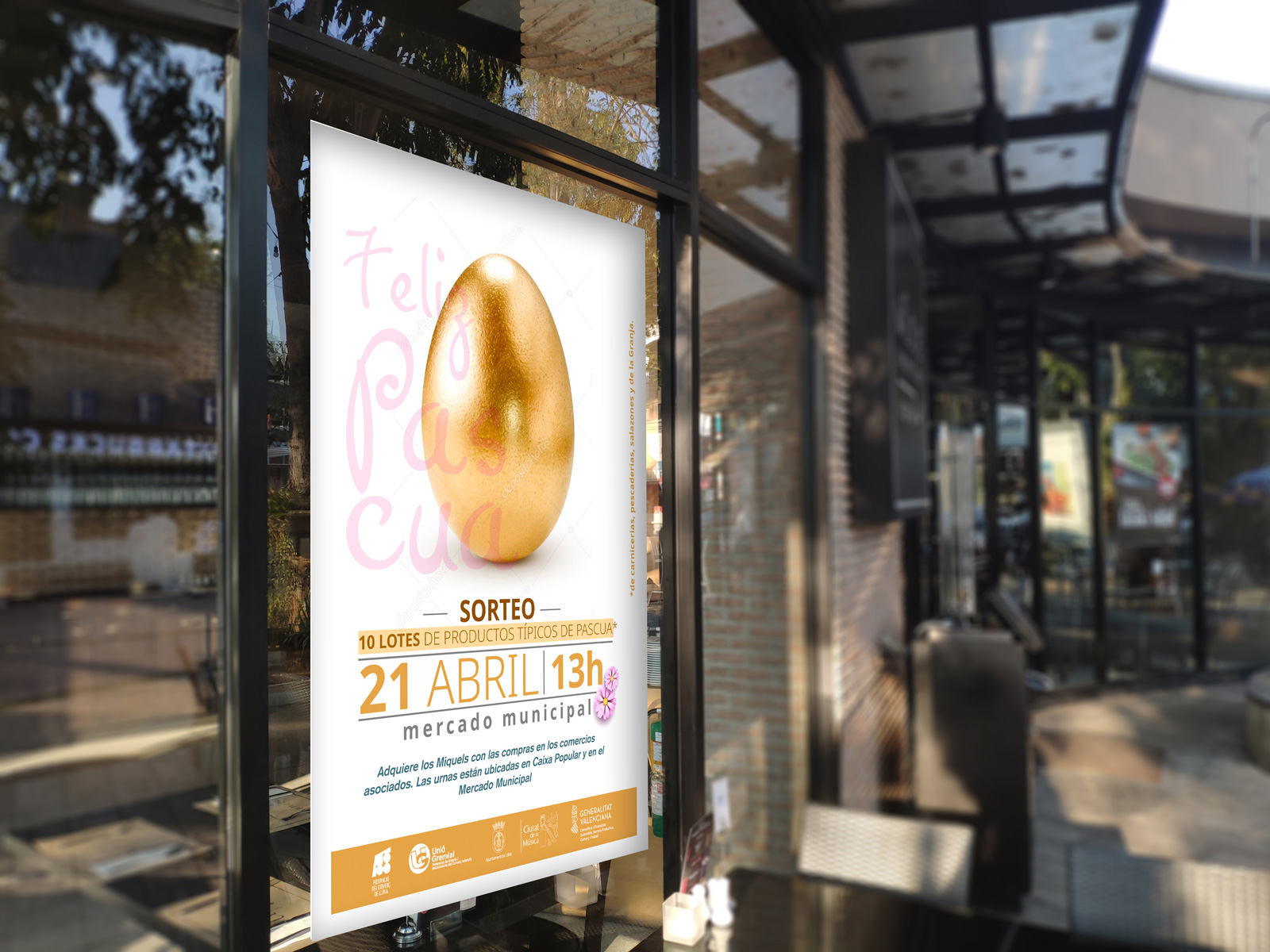 Cartel Sorteo Pascua