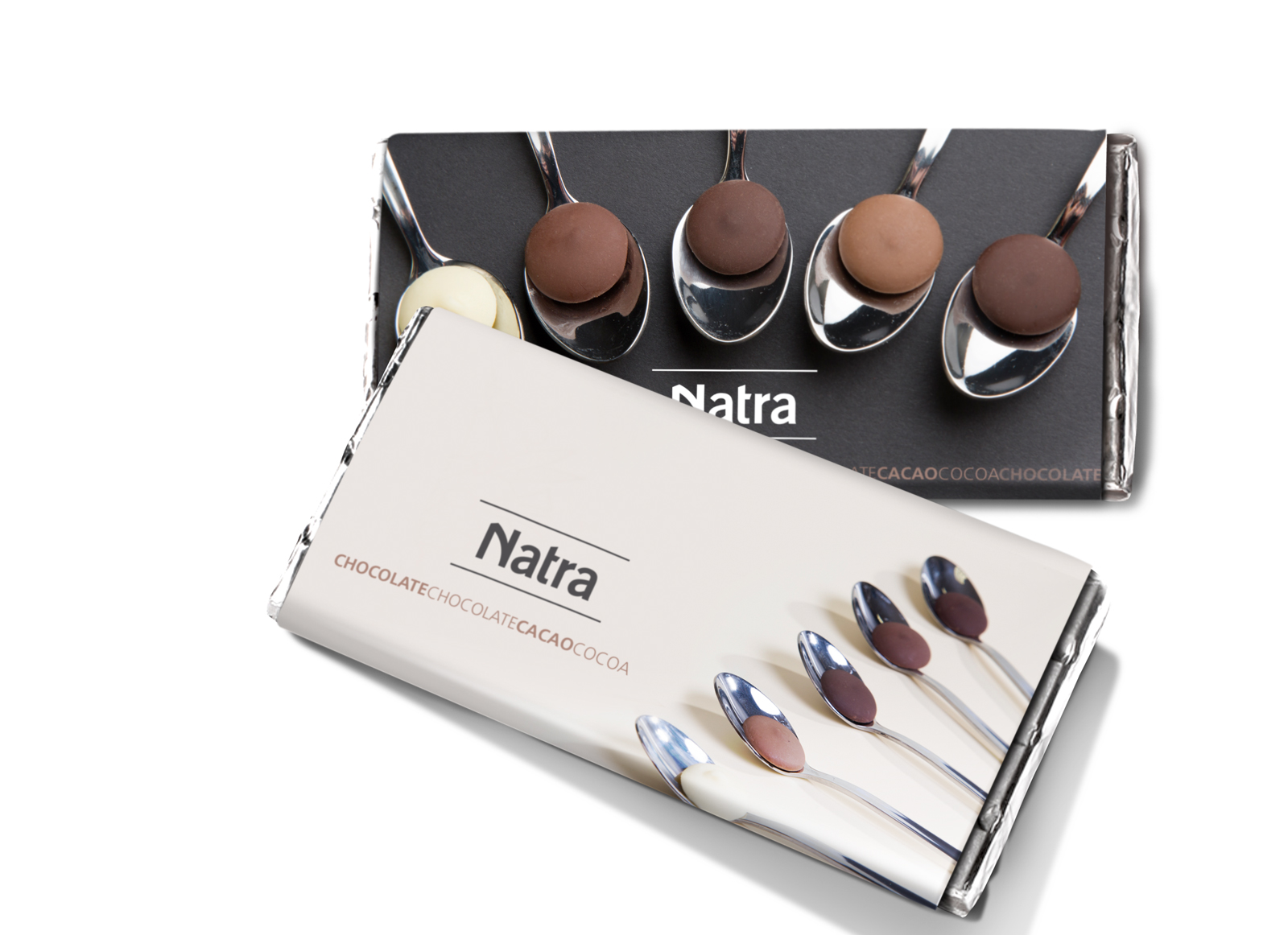 Tabletas de chocolate Natra